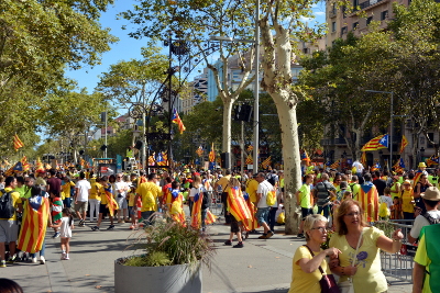 Barcelona - La Diada de Catalunya (Catalonia’s National Day)