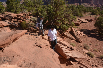 Capitol Reef - on the trail to Cassidy Arch